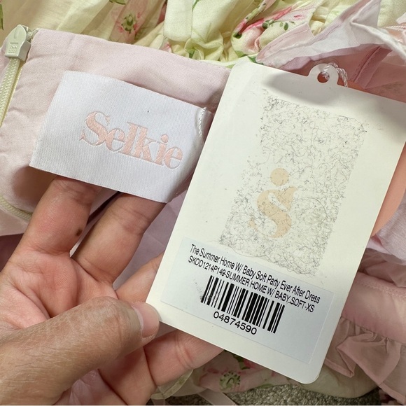 NWT Selkie The Summer Home Baby Soft Party Ever After Dress Fairy Milkmaid XS - Picture 12 of 16